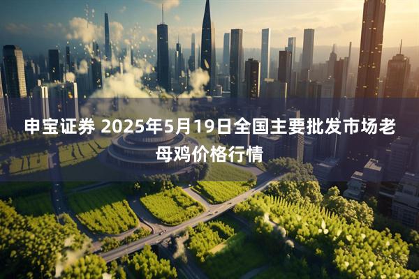 申宝证券 2025年5月19日全国主要批发市场老母鸡价格行情